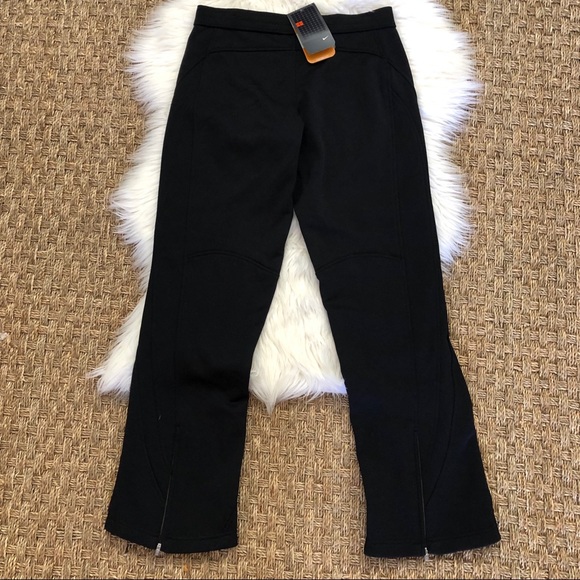 NEW Nike Black Thermal Therma-FIT Activewear H2O Resistant Neoprene Pants S 4 6 - Picture 5 of 6